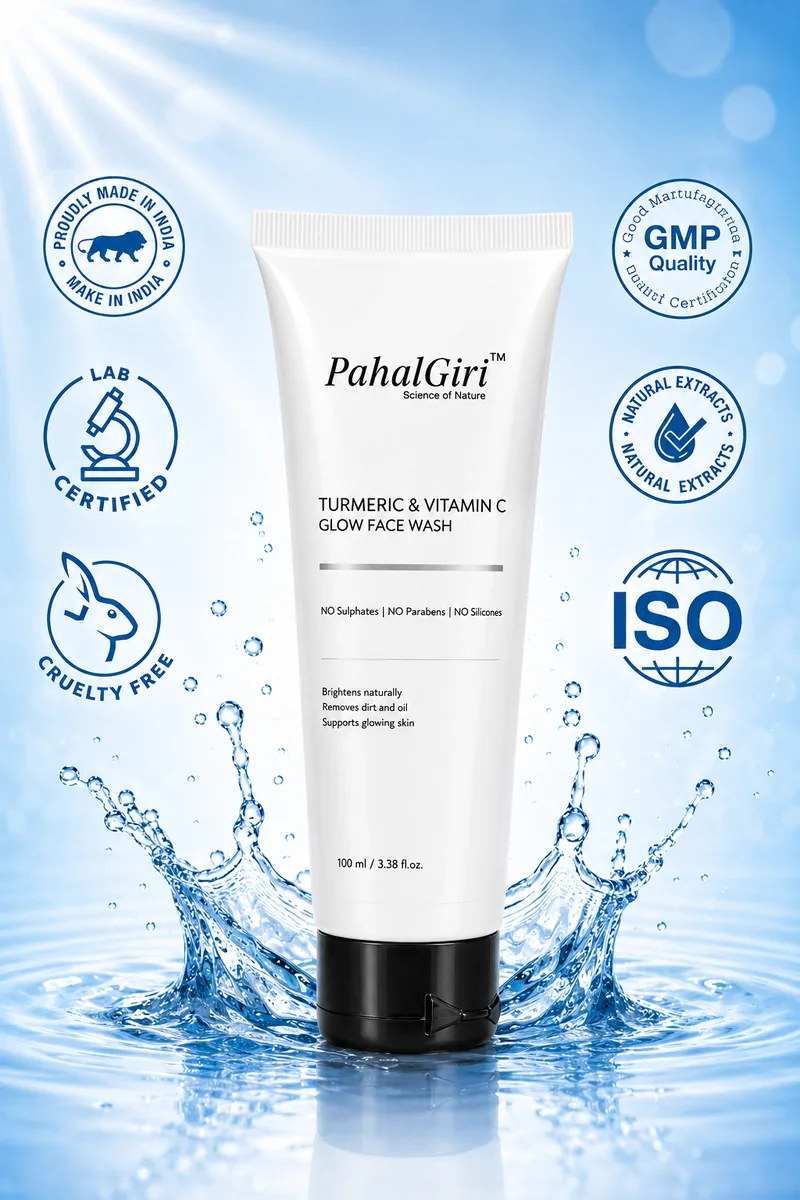Certifications for PahalGiri Turmeric Vitamin C Face Wash