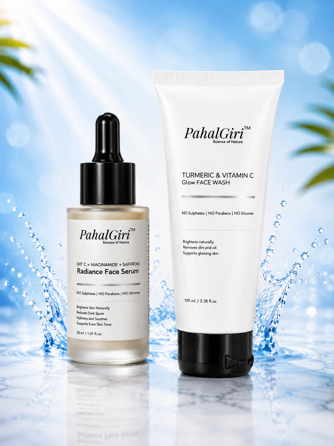 Face Wash + Radiance Serum Combo