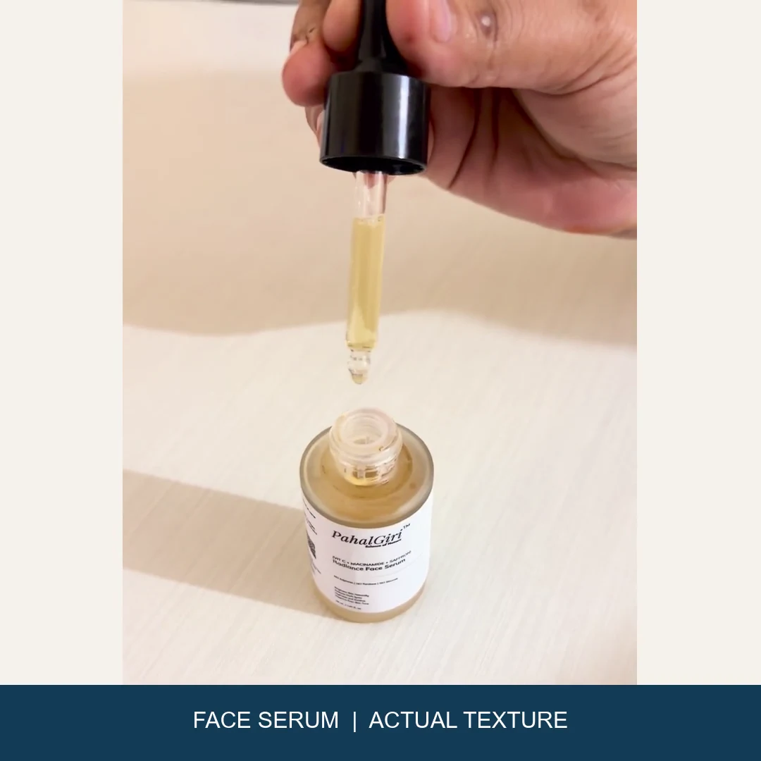 Face serum — actual texture